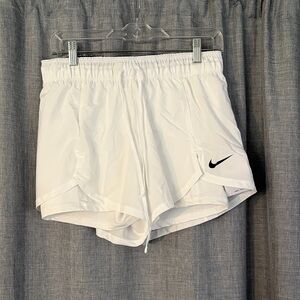 Nike Women's Athletic White Shorts